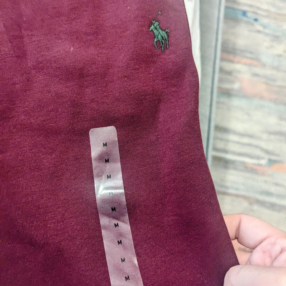 Polo Ralph Lauren Burgundy Shorts - Picture 4 of 4